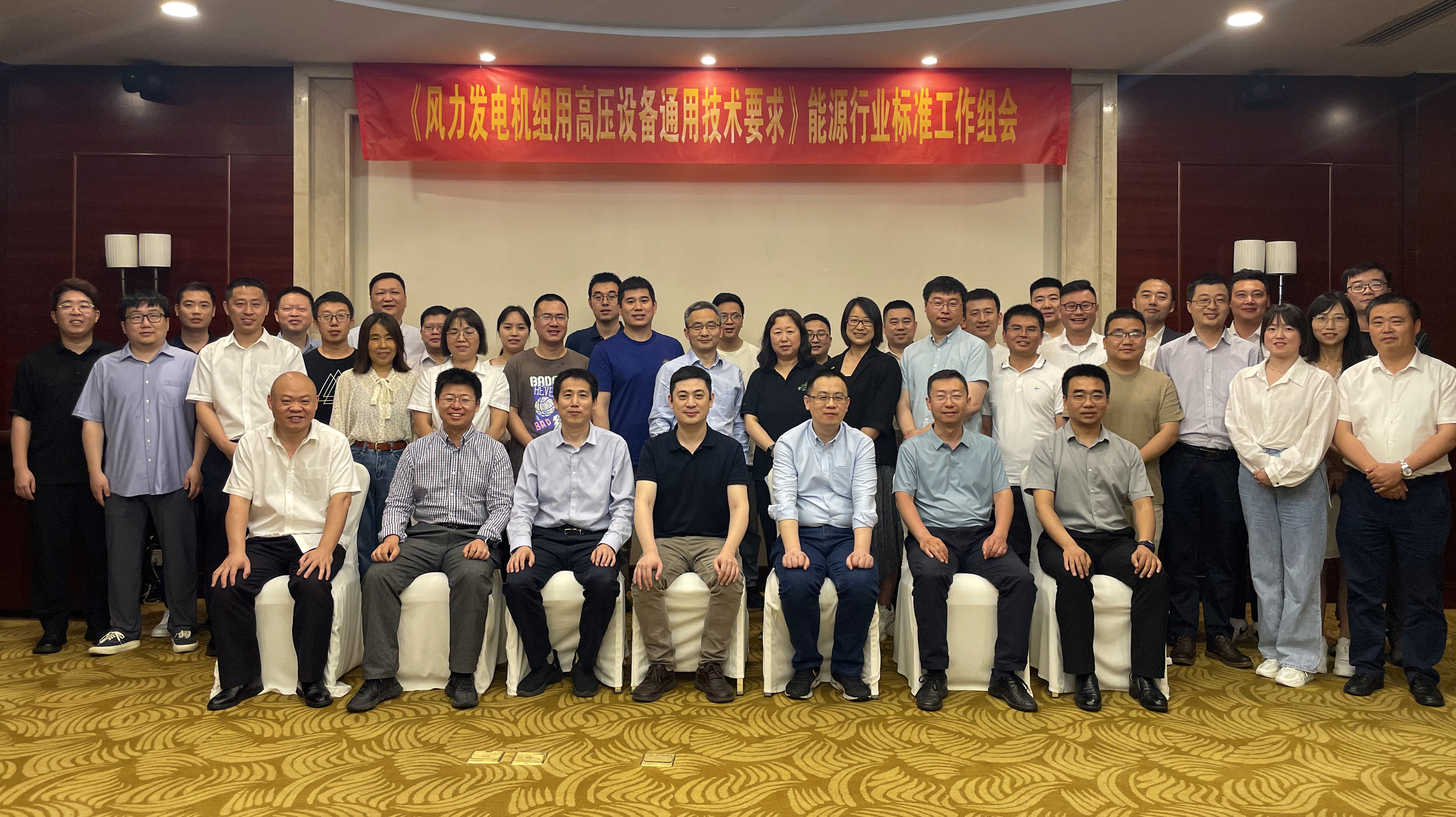 008PG国际牵头！《风力发电机组用高压装备通用手艺要求》标准在杭启动